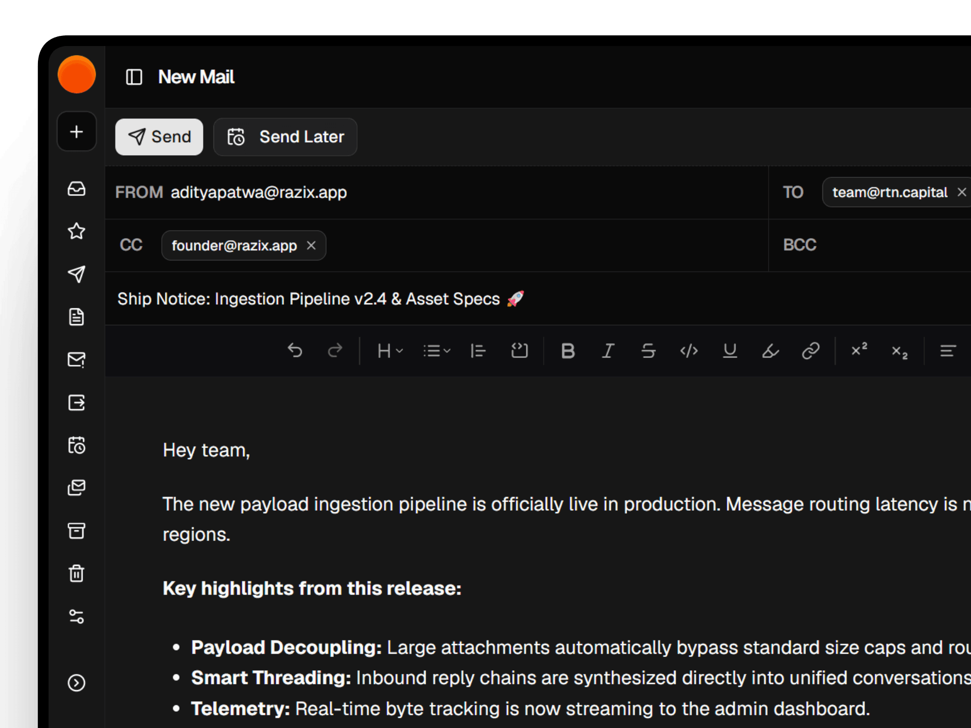 Compose Mail